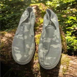 Esprit Camouflage Slip-On Loafers for Men